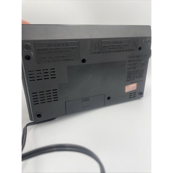 Vintage GE General Electric 7-4638A Woodgrain Digital Alarm Clock - Picture 8 of 9